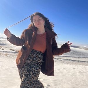 floral full length skirt